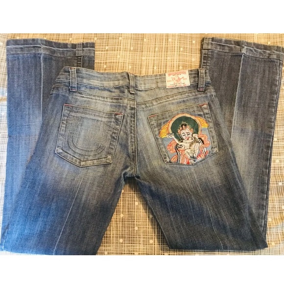True Religion Denim - RARE True Religion Embroidered Bobby Jeans 30x30